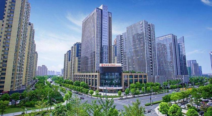 Vienna 3 Best Xiaoshan Qianjiang Century City Hangzhou Bagian luar foto